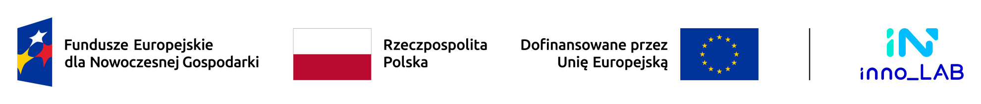 Belka logotypów FENG i inno_lab